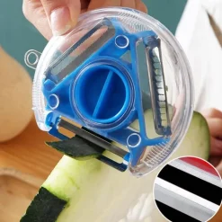 3-in-1-Schäler aus Edelstahl – vielseitiges Küchengerät