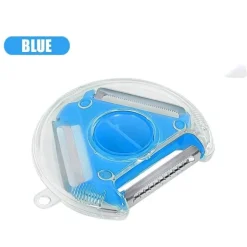 3-in-1-Schäler aus Edelstahl – vielseitiges Küchengerät