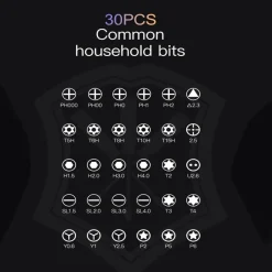 32-in-1-Schraubendreher-Set – Multifunktionales Werkzeugset für Reparaturen