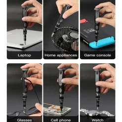 32-in-1-Schraubendreher-Set – Multifunktionales Werkzeugset für Reparaturen