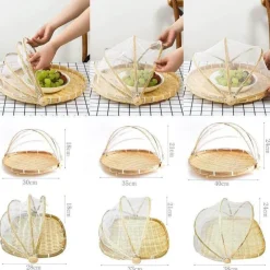 Insektenabweisendes Servierzelt - Anti-Mücken-Picknicktablett