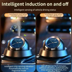 Intelligente Auto-Lufterfrischeruhr - Auto-Aromagerät