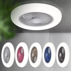 Intelligente Deckenleuchte – Leiser Luftventilator mit unsichtbaren Flügeln
