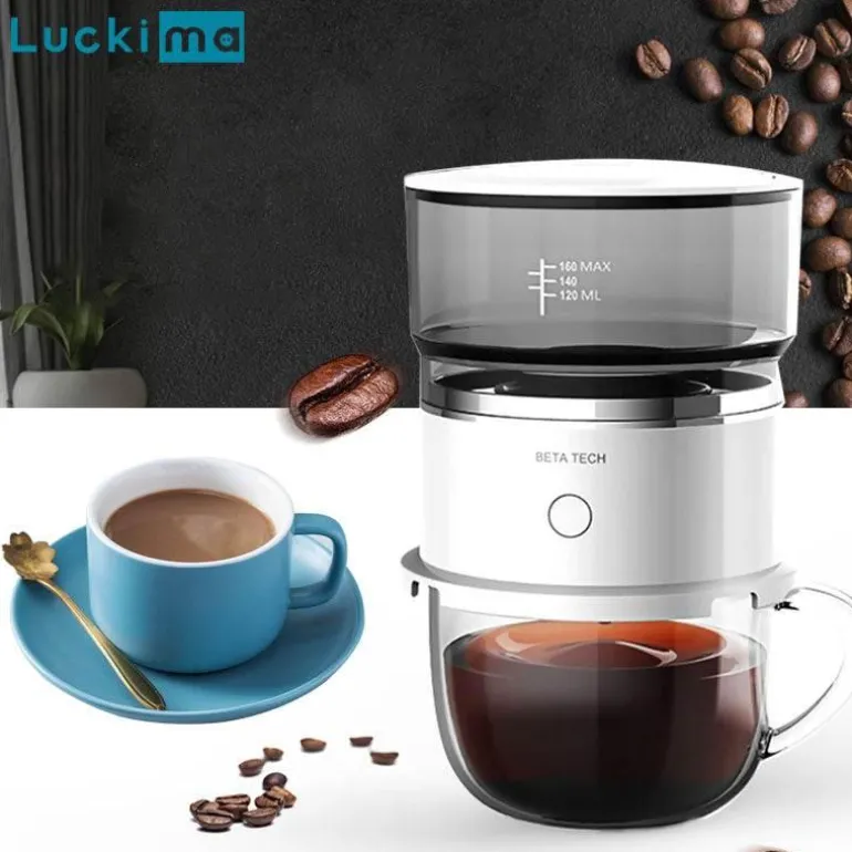 Intelligente Mini-Kaffeemaschine – Automatische Brühmaschine