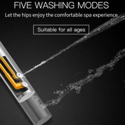 Intelligente selbstreinigende Toilette – elegantes futuristisches Design