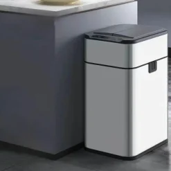 Intelligenter automatischer Sensor-Mülleimer aus Edelstahl