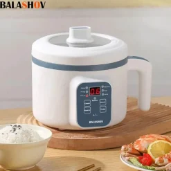 Intelligenter elektrischer Reiskocher – Automatisches Kochen zu Hause mit zwei Schichten leicht gemacht