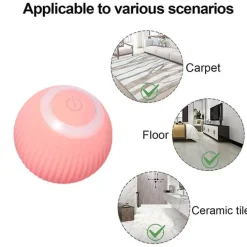 Intelligenter interaktiver Haustierball – selbstbewegliches Spielzeug