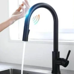 Intelligenter Küchenwasserhahn – Unterstützender Wasserhahn mit Touch-Steuerung