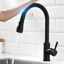 Intelligenter Küchenwasserhahn – Unterstützender Wasserhahn mit Touch-Steuerung