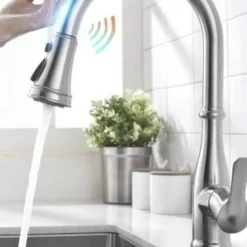 Intelligenter Küchenwasserhahn – Unterstützender Wasserhahn mit Touch-Steuerung