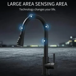 Intelligenter Küchenwasserhahn – Unterstützender Wasserhahn mit Touch-Steuerung