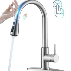 Intelligenter Küchenwasserhahn – Unterstützender Wasserhahn mit Touch-Steuerung