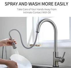 Intelligenter Küchenwasserhahn – Unterstützender Wasserhahn mit Touch-Steuerung