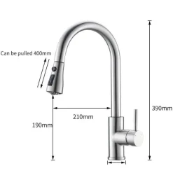 Intelligenter Küchenwasserhahn – Unterstützender Wasserhahn mit Touch-Steuerung