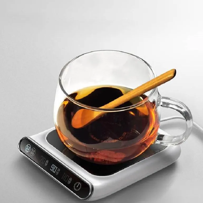 Intelligenter USB-Tassenwärmer-Untersetzer – Elegantes Kaffee-Wärme-Schreibtisch-Accessoire