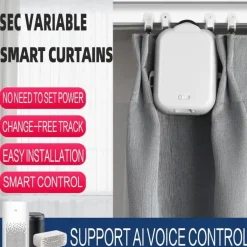 Intelligenter Vorhangöffner – Vorhangsystem mit Fernbedienung