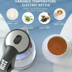 Intelligenter Wasserkocher – Automatische Temperaturregelung, schnelles Kochen