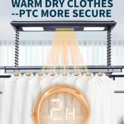 Intelligenter Wäschetrocknerständer – Automatischer Kleiderorganizer