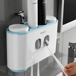 Intelligenter Zahnpastaspender – Badezimmer-Organizer zur Wandmontage