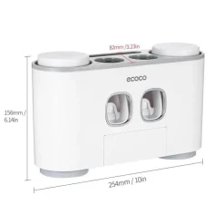 Intelligenter Zahnpastaspender – Badezimmer-Organizer zur Wandmontage