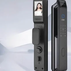 Intelligentes Fingerabdruck-Türschloss - Sicherheitsschloss mit automatischer Gesichtserkennung