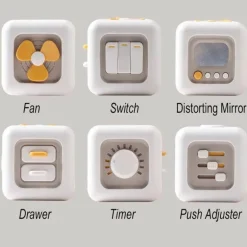 Intelligentes Lernwürfel-Spielzeug für Kinder – 6-in-1-Lernspaß