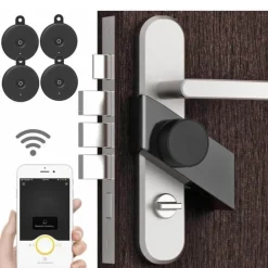 Intelligentes schlüsselloses Schließsystem – 4er-Pack elektronische Eingangsschlösser