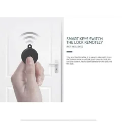 Intelligentes schlüsselloses Schließsystem – 4er-Pack elektronische Eingangsschlösser