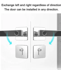 Intelligentes Türschloss mit Fingerabdruck – Biometrisches schlüsselloses Zugangsschloss