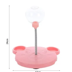Interaktiver Futterball für Haustiere – Spielzeug zur langsamen Fütterung für aktive Hunde