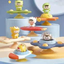 Interaktives Baby-Spin-Spielzeug – pädagogisches Lernspielzeug