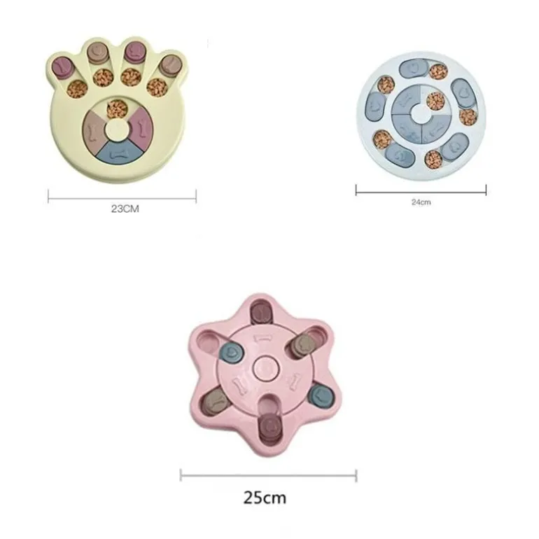 Interaktives Futterspielzeug für Hunde – Slow Feed Puzzle Bowl