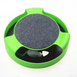 Interaktives Haustierspielzeug – Spannende Drehmaus für Katzen und Hunde