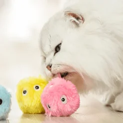 Interaktives 3-in-1-Katzenspielzeug – Anregender Katzenrufball für Spaß und Spielzeit