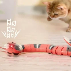 Interaktives intelligentes Katzenspielzeug – Schlangenspaß mit Sensorik