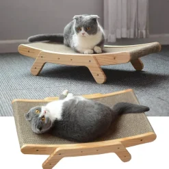 Interaktives Katzenkratzbett – Verspielte Lounge für Katzen