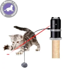 Interaktives Katzen-Laserspielzeug – Tragbares Haustierspielzeug