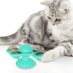 Interaktives Katzenminzen-Windmühlenspielzeug für stundenlanges, spannendes Spielen
