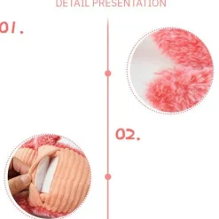 Interaktives Plüsch-Hummer-Katzenspielzeug – Schlabberspielzeug für Haustiere