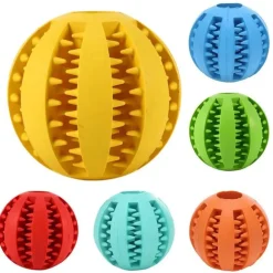 Interaktives Zahnspielzeug für Hunde – Zahnreinigungsball für Haustiere