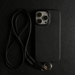 iPhone-Hülle aus echtem Leder – luxuriöses Rindsleder-Design