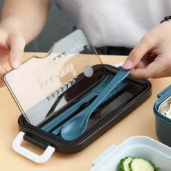 Isolierte, auslaufsichere Suppenschüssel – doppelschichtiger Lunchbehälter