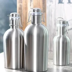 Isolierter doppelwandiger Getränkekühler aus Edelstahl für Bier und Wein