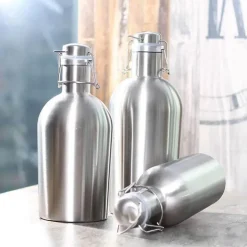 Isolierter doppelwandiger Getränkekühler aus Edelstahl für Bier und Wein