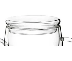 Isolierter doppelwandiger Becher mit Deckel – Bier, Whiskey, Wein, Tee, Kaffeetasse