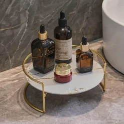 Ivalo Cosmetics Tray - Makeup Organizer and Vanity Storage Solution