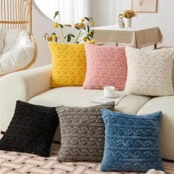 Jacquard-Kissenbezug