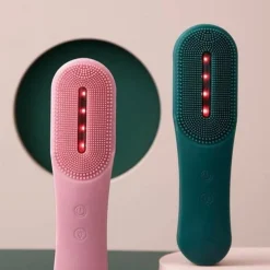 Japanese Exfoliating Facial Cleansing Brush - Colorful Skin Tool