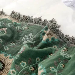 Japanische Baumwolldecke – weicher Sofaüberwurf